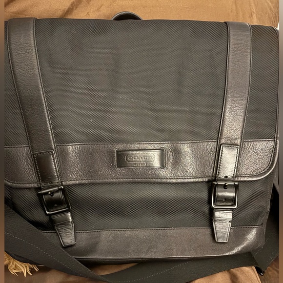 Coach Other - Coach Nylon Computer Briefcase Messenger Shoulder Bag 2011